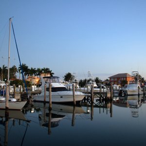 Our marina at Deering Bay