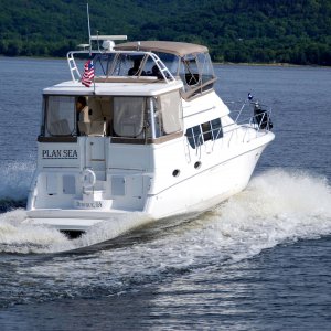 Lake Pepin headed North