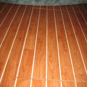 Amtico American Cherry Flooring with Holly Strips