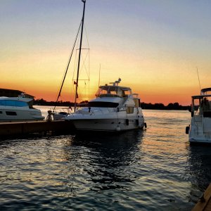 Alexandria Bay sunset