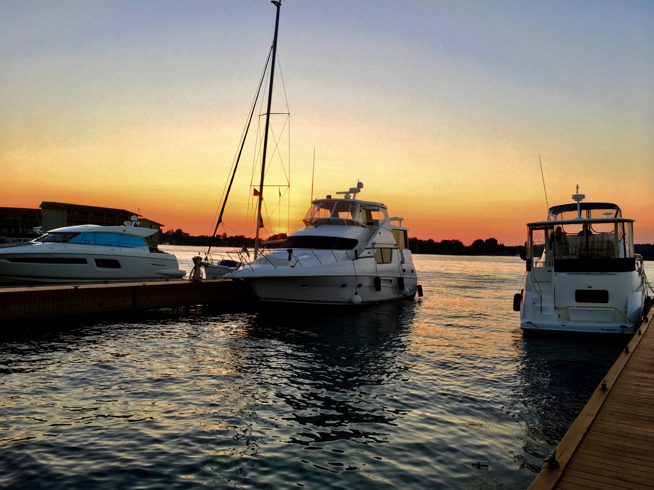 Alexandria Bay sunset