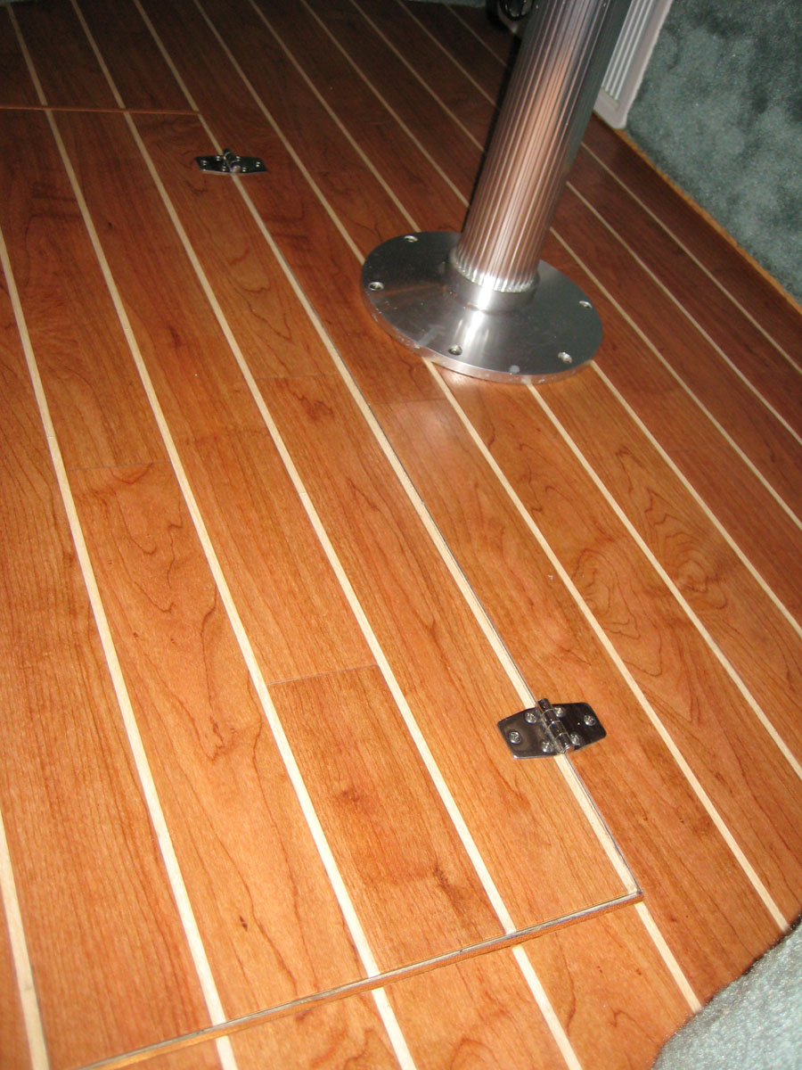 Amtico American Cherry Flooring with Holly Strips
