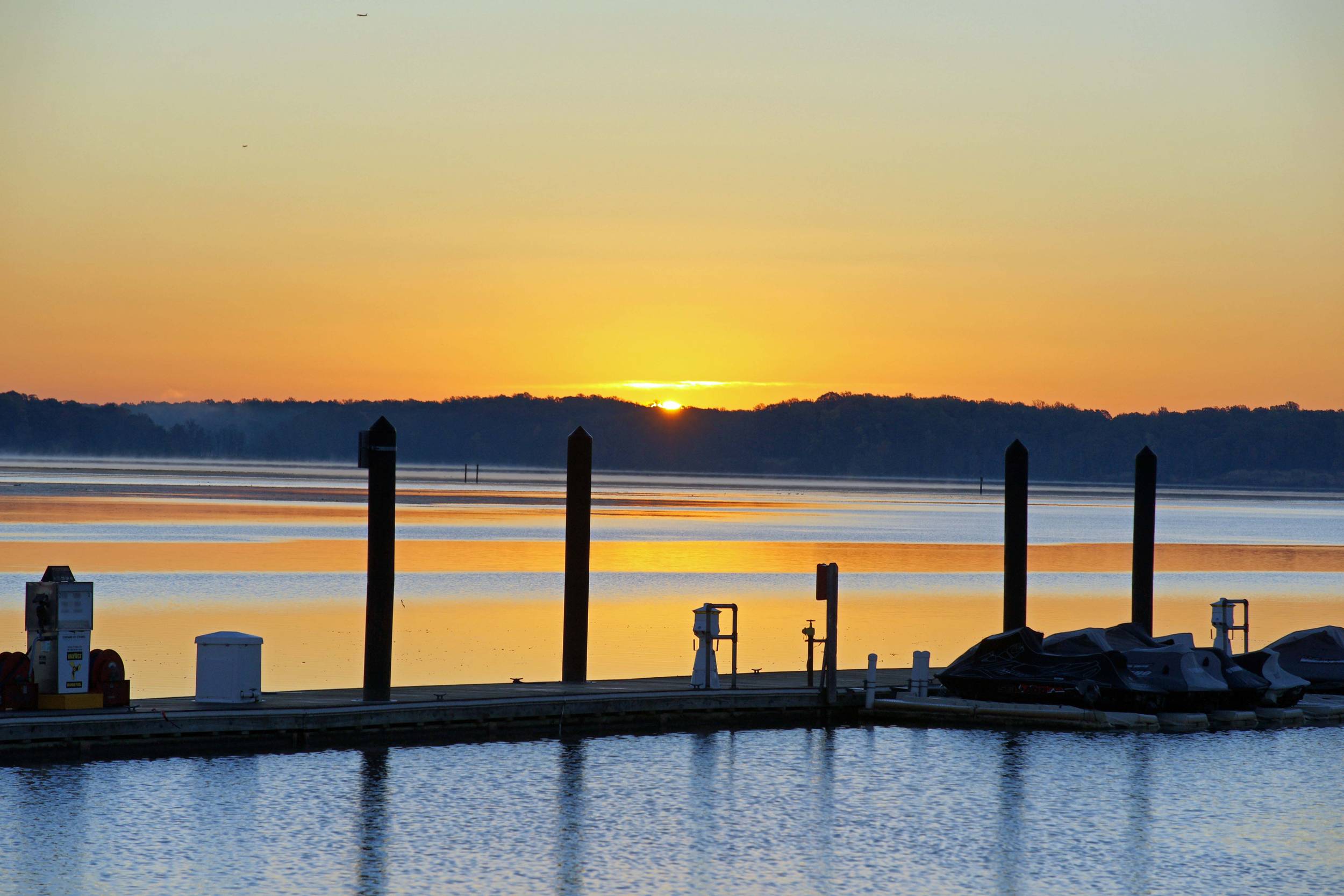 Sunrise at the Marina