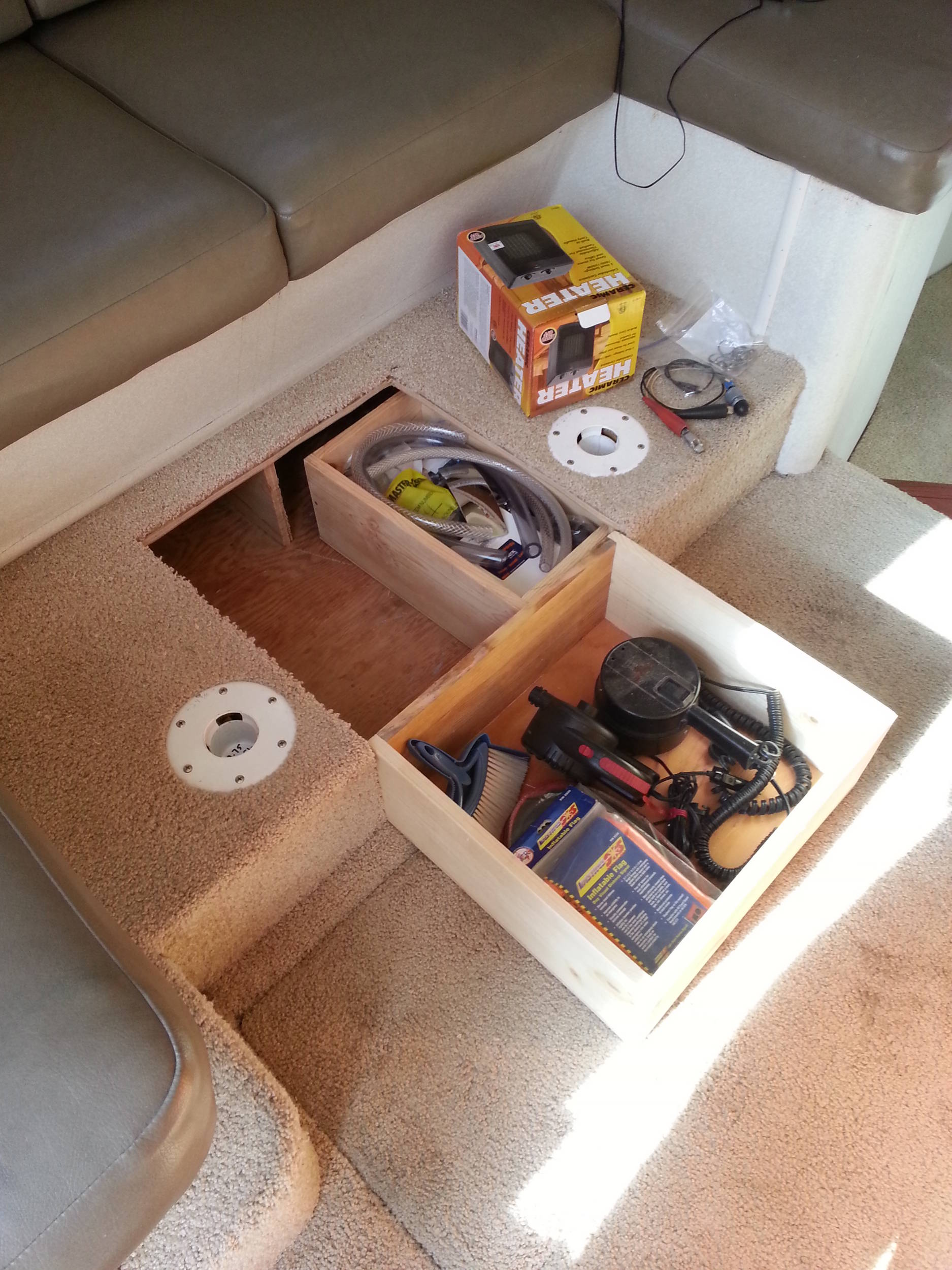 under table storage