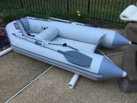 West Marine by Zodiac Inflatable Boat & Lehr Propane 5 hp Outboard Package